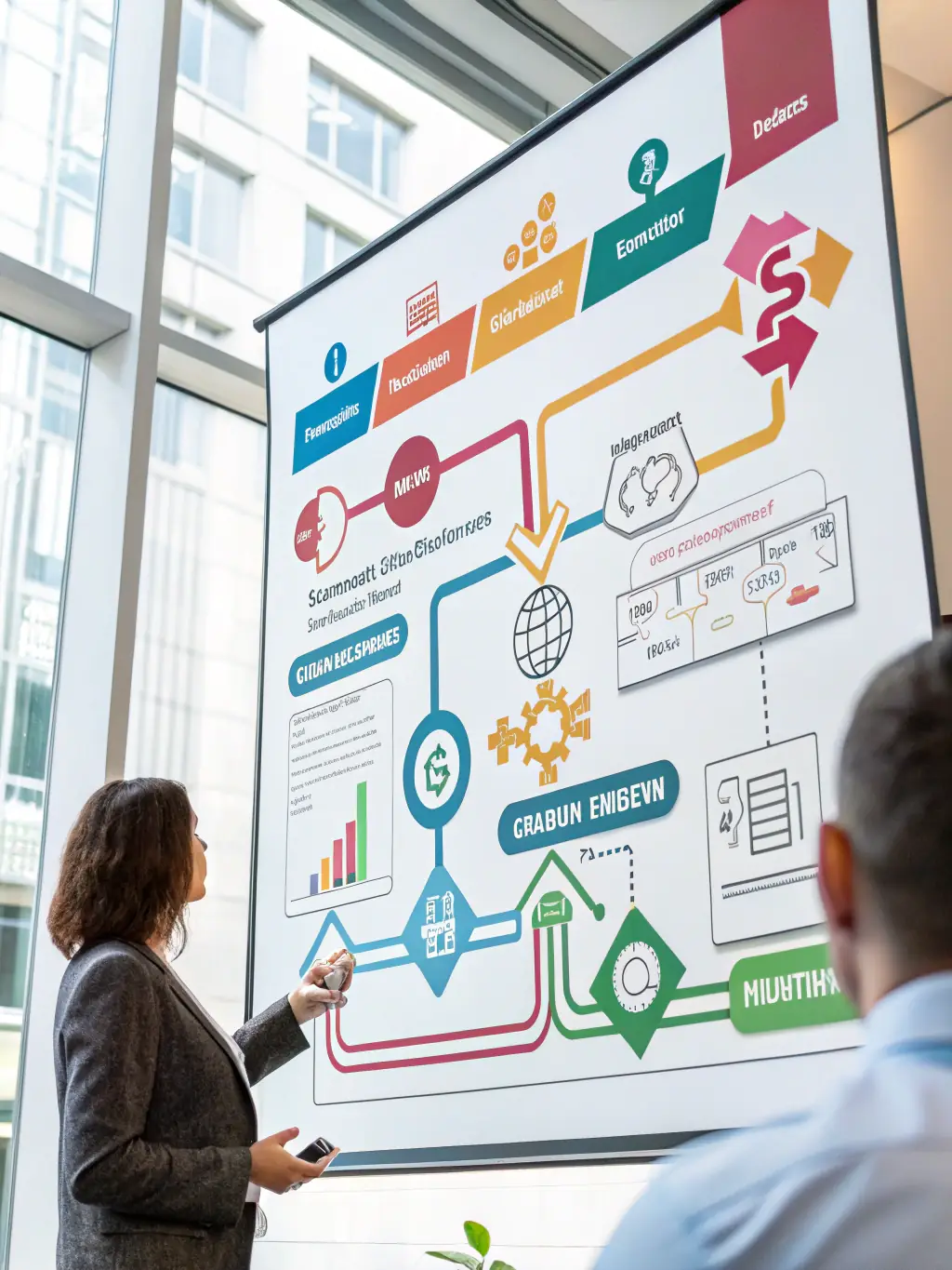 A visual representation of a streamlined business process, showing interconnected workflows and optimized efficiency, illustrating Operational Design.
